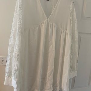 White Shein dress